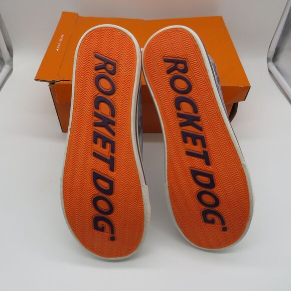 Rocket Dog Women's Gray Tie-Dye High-Top Sneakers Side Zippers Size 8 NEW - Picture 2 of 7